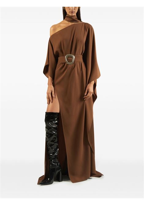 Brown taylor kaftan dress Taller marmo  - women TALLER MARMO | TMPS2501707